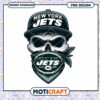 New York Jets Skull PNG Design 2 New York Jets Skull PNG Design