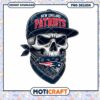 New England Patriots Skull PNG Design 1 New England Patriots Skull PNG Design