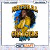 Natural Chargers Girl PNG Sublimation