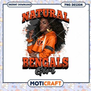 Natural Bengals Girl PNG Sublimation