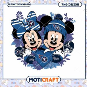 Minnie Mickey Titans PNG Sublimation