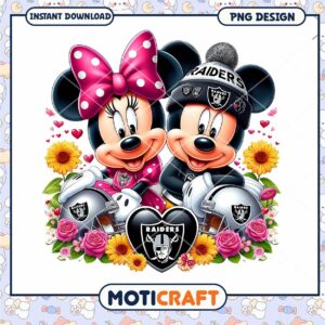 Minnie Mickey Raiders PNG Sublimation