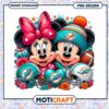 Minnie Mickey Miami Dolphins PNG 2 Minnie Mickey Miami Dolphins PNG