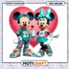 Minnie Mickey Miami Dolphins PNG Design 2 Minnie Mickey Miami Dolphins PNG Design