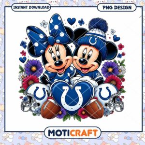 Minnie Mickey Colts PNG Sublimation
