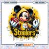 Mickey Steelers PNG Sublimation Design