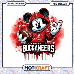 Mickey Mouse Tampa Bay Buccaneers PNG