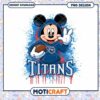 Mickey Mouse Titans PNG Sublimation