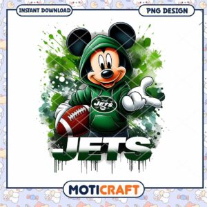 Mickey Mouse Jets PNG Sublimation Design