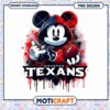 Mickey Mouse Houston Texans PNG Design