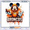 Mickey Mouse Denver Broncos PNG