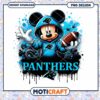 Mickey Mouse Carolina Panthers PNG
