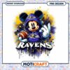 Mickey Mouse Baltimore Ravens PNG