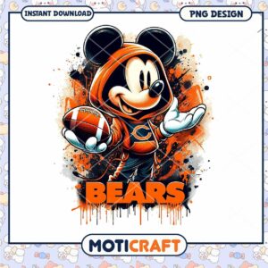 Mickey Mouse Bears PNG Sublimation
