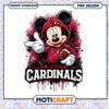 Mickey Mouse Arizona Cardinals PNG