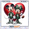 Mickey and Minnie Love New York Jets PNG Graphic Design Download