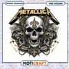 Metallica Skull Saints PNG Design