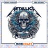 Metallica Seahawks Skull PNG Design 2 Metallica Seahawks Skull PNG Design