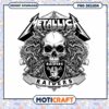 Metallica Raiders Skull PNG Design 1 Metallica Raiders Skull PNG Design