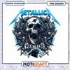 Metallica Panthers Skull PNG Design 1 Metallica Panthers Skull PNG Design