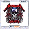 Metallica NY Giants Skull PNG Design 1 Metallica NY Giants Skull PNG Design