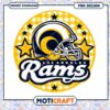 Los Angeles Rams PNG Design Instant Download