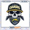 Los Angeles Chargers Skull PNG Design 1 Los Angeles Chargers Skull PNG Design