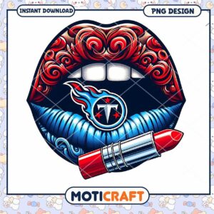 Lipstick Titans PNG Design
