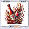 KC Wine PNG Design Instant Download