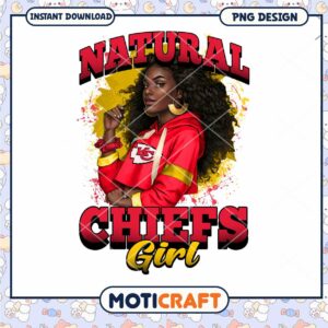 Kansas City Chiefs Girl PNG Sublimation