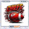 Kansas City Chiefs Football Graphic Design PNG Instant Download