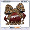 Jaguars Football Leopard Bow PNG