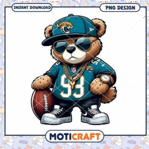 Jacksonville Jaguars Teddy Bear PNG