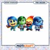 Inside Out PNG Joy, Anger, Sadness, Disgust