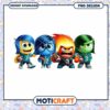 Inside Out PNG Football Team Characters