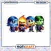 Inside Out PNG Football Emotions PNG Design