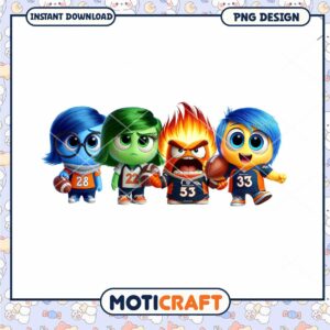 Inside Out PNG Characters Football