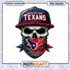 Houston Texans Skull PNG Design