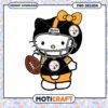 Hello Kitty Steelers PNG Football Design