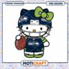 Hello Kitty Seahawks PNG Football Design