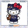 Hello Kitty Ravens PNG Football Design