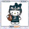 Hello Kitty Eagles PNG Football Design