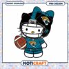 Hello Kitty Jaguars PNG Sublimation