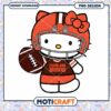 Hello Kitty Cleveland Browns PNG