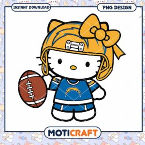 Hello Kitty Chargers PNG Design
