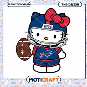 Hello Kitty Buffalo Bills PNG