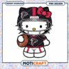 Hello Kitty Atlanta Falcons PNG