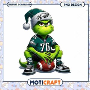 Grinch Philadelphia Eagles PNG