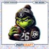 Grinch Raiders Football PNG Design 1 Grinch Raiders Football PNG Design