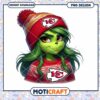 Grinch Girl Kansas City Chiefs PNG 1 Grinch Girl Kansas City Chiefs PNG